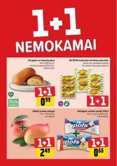 IKI parduotuvės leidinio Leidinys - 1+1 nemokamai galiojančio nuo 2025.12.22 peržiūra