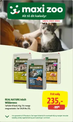 Eksempel på tilbudsavis Tilbudsavis fra butik Maxi Zoo gyldig fra 12/01/2026
