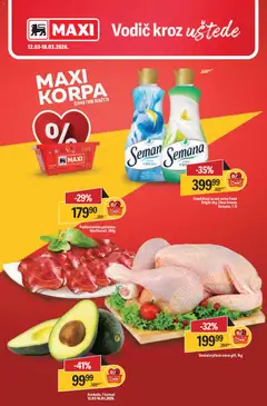 Pregled Maxi kataloga - važi od 12.03.2026