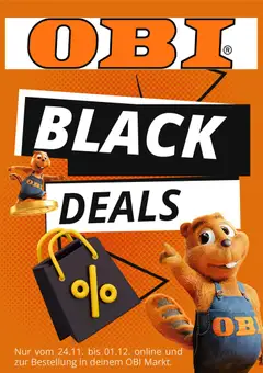 Vorschau von dem Prospekt des Geschäftes Obi, gültig ab dem 14.11.2025