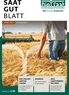 Vorschau der Angebote: Lagerhaus Saatzeitung Herbst Trockengebiet gültig ab 01.09.2025