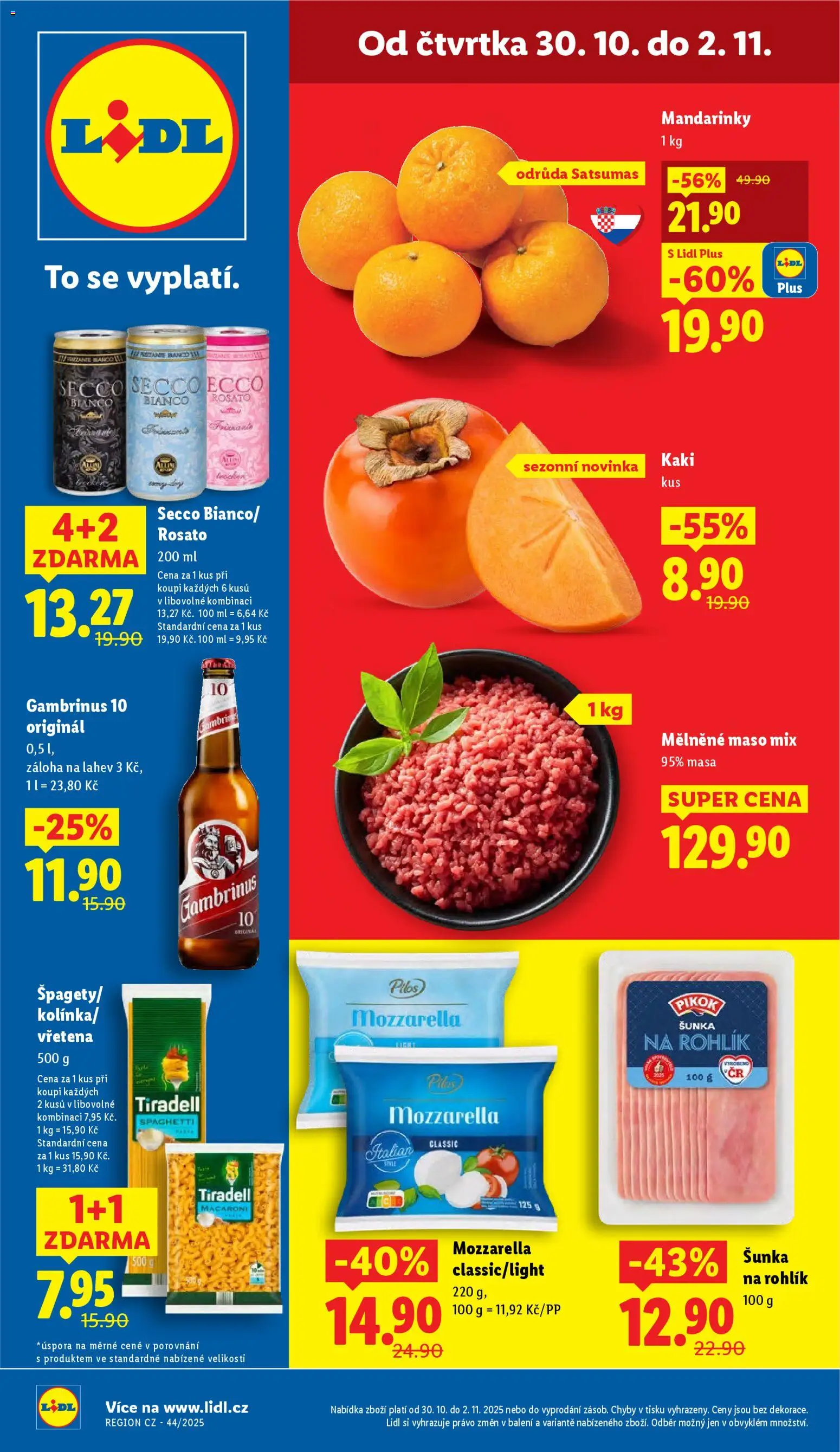  LIDL leták příští týden od 30.10.2025 >> Lidl Akce