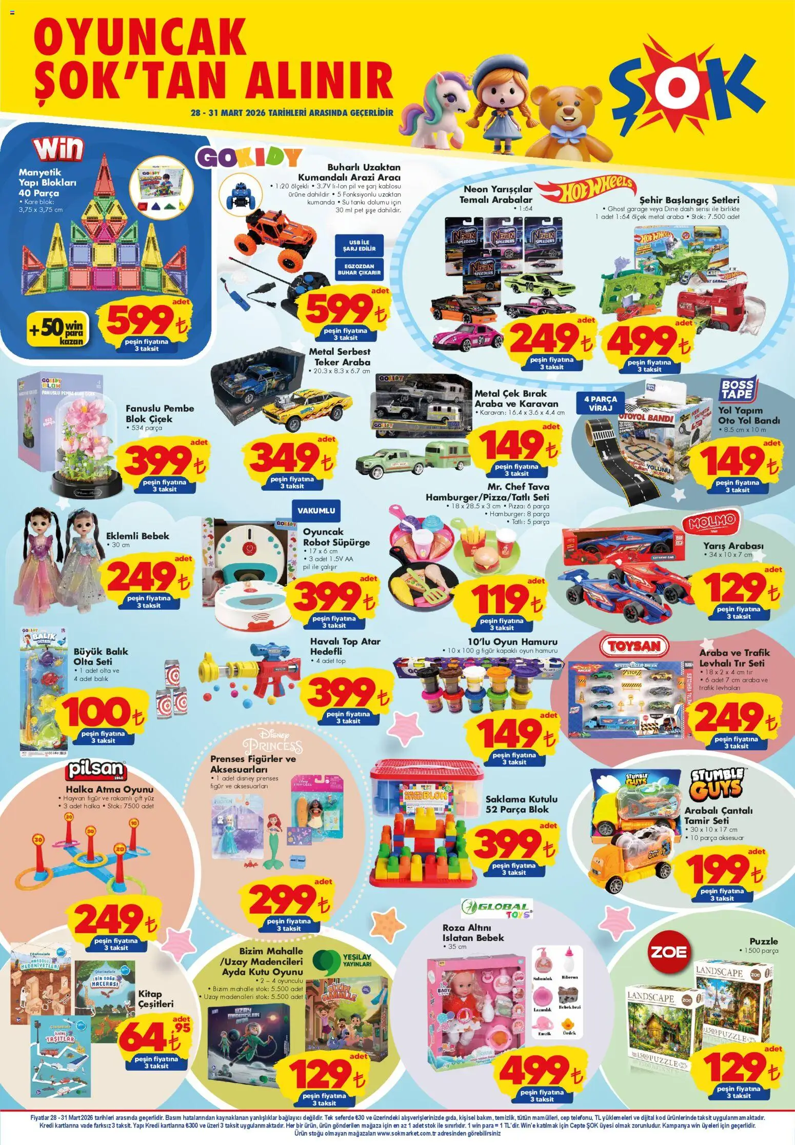 Şok Market Şok Market - Hafta sonu fırsatları 28.03.2026 - Broşürünün önizlemesi