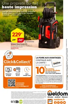 Prévisualisation de Catalogue du magasin Weldom formulaire valide 15/10/2025 | Page: 24