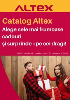 Previzualizarea de cataloage: Altex Catalog nou valabil de la 04.12.2025