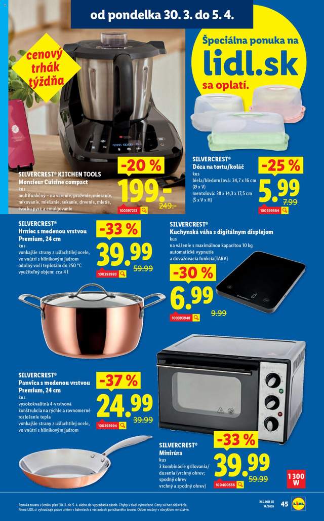 Nový Lidl leták od 30.03.