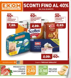 Anteprima dell'opuscolo Attuale volantino dal negozio Ekom valido da 12/08/2025