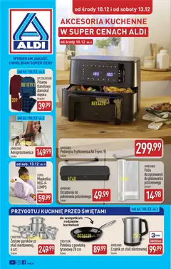 Pogląd gazetki "Hity od Środy i od Soboty" ze sklepu Aldi ważnej od 10.12.2025