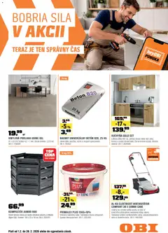 Náhľad OBI letáku platného od 01.02.2026