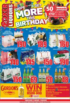 Preview of Boxer flyer valid from 11/08/2025