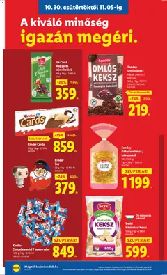 Lidl - Akciós újság Lidl megtekintése, amely érvényes 2025.10.30.-től | Oldal: 8
