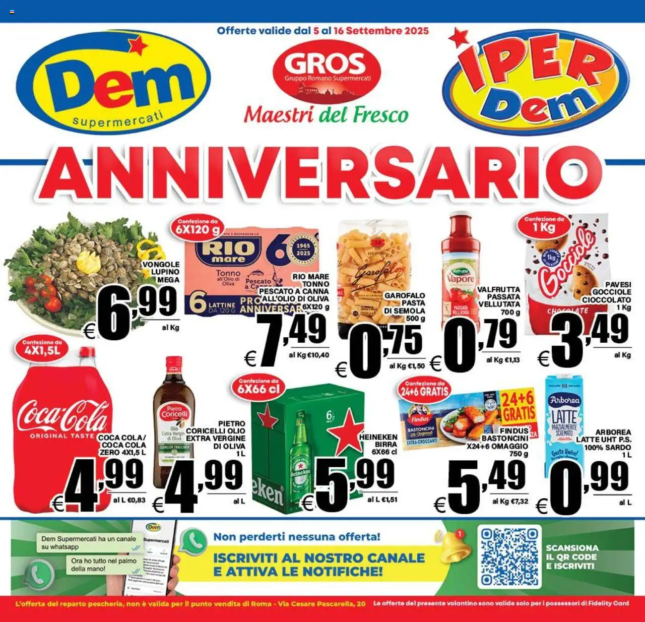 Volantino DEM valido da 05/09/2025 numero di pagina 1