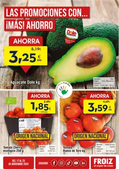 Vista previa del folleto de la tienda Froiz válido desde el 17/11/2025 
