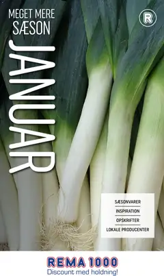 Eksempel på tilbudsavis Meget mere sæson - januar fra butik Rema 1000 gyldig fra 01/01/2026