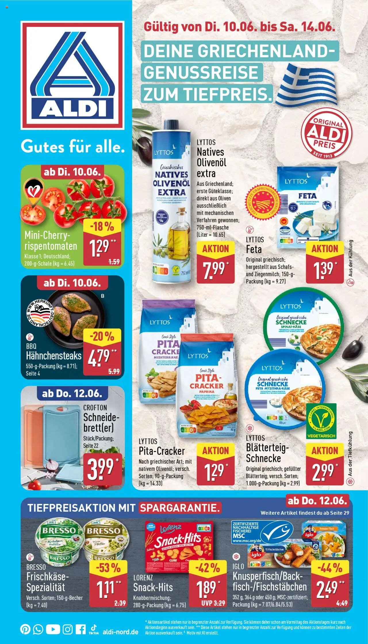 ALDI Prospekt ab 10.06.2025 zum Blättern: Prospekt