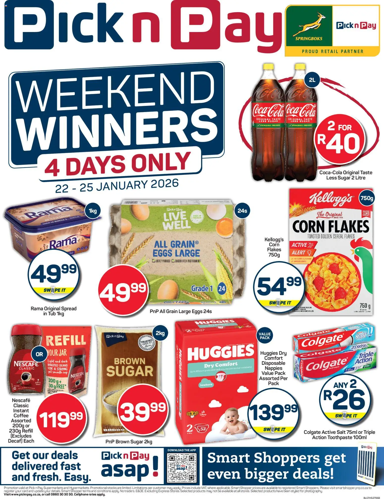 Preview of Pick n Pay flyer valid from 22/01/2026