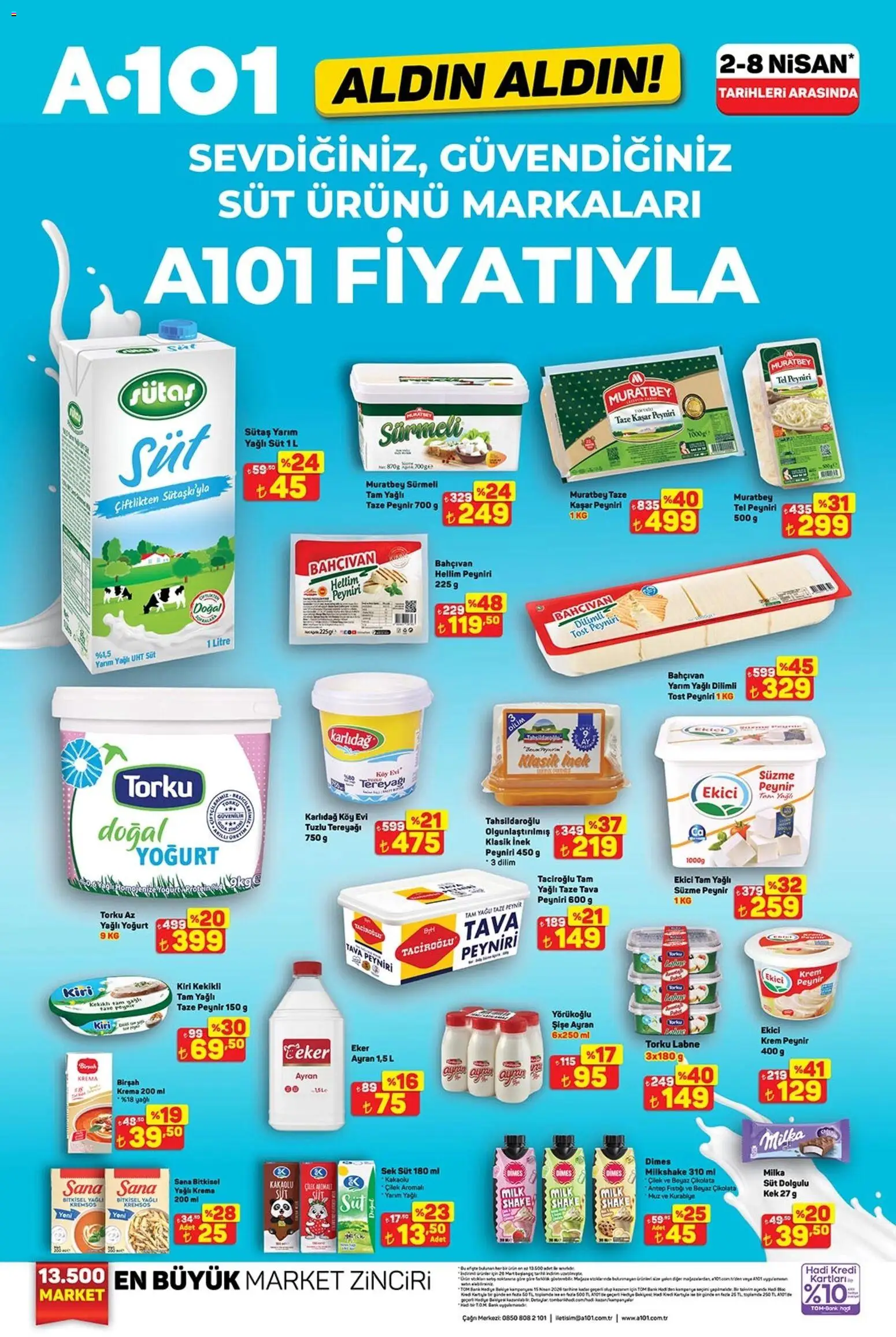 A101 A101 - Katalog Aldın Aldın 02.04.2026 - Broşürünün önizlemesi