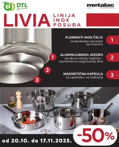 Pregled Podunavlje kataloga - važi od 20.10.2025