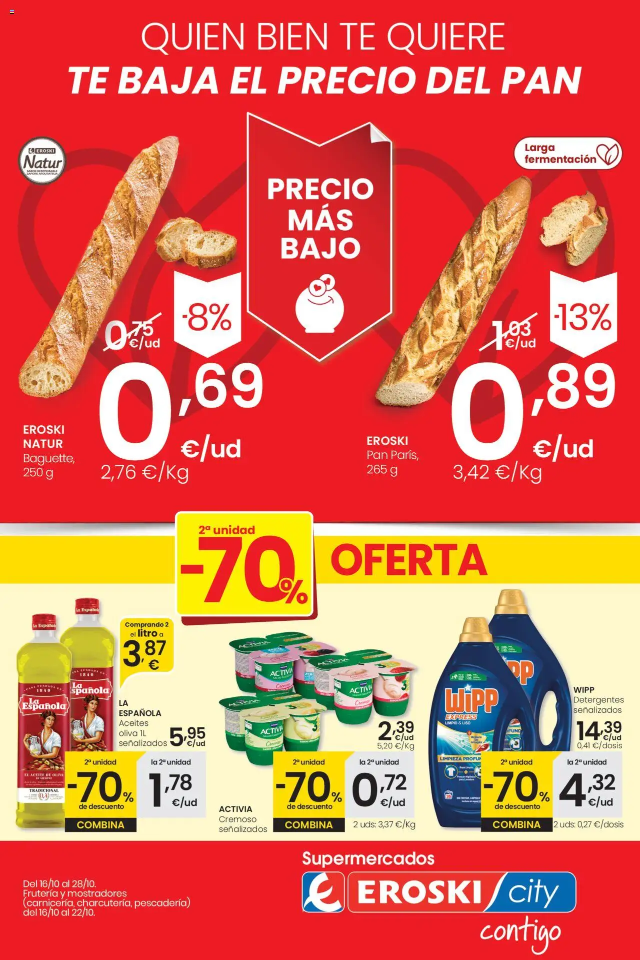 Folleto Eroski del 16/10/2025 - 28/10/2025 > Precio más bajo