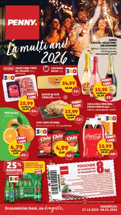 Previzualizarea de cataloage: PENNY Catalog nou valabil de la 27.12.2025