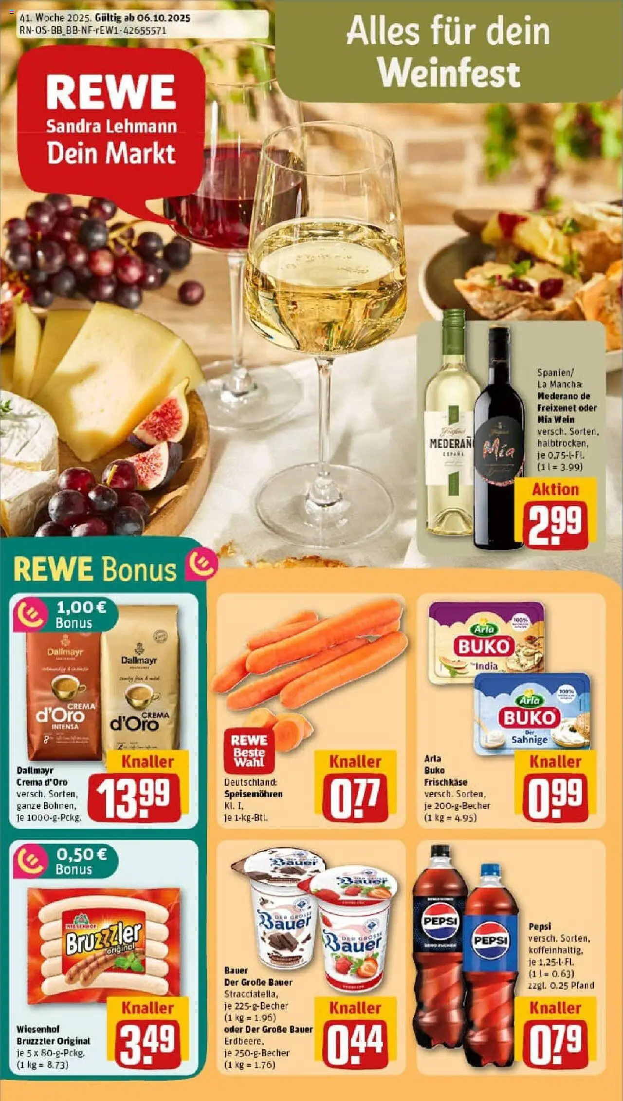 REWE Prospekt ab 06.10.2025 nächste Woche - Prospekt Berlin / Prenzlauer Berg	