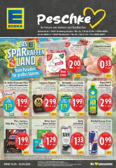 Vorschau von dem Prospekt des Geschäftes Edeka, gültig ab dem 14.09.2025
