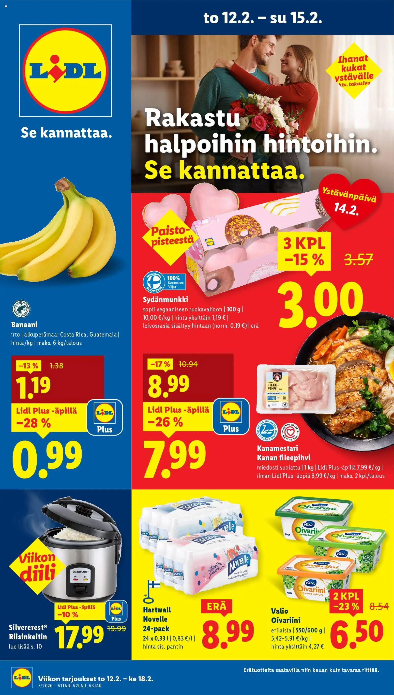 Kaupan Lidl Tarjoukset - Tampere esikatselu, voimassa 12/02/2026