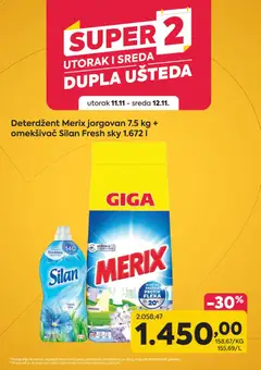 Pregled PerSu kataloga - važi od 11.11.2025