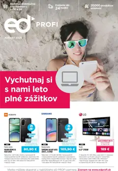 Náhľad ED Profi letáku platného od 01.08.2025