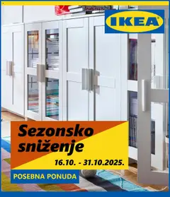 Pregled letka Katalog trgovine IKEA vrijedi od 16.10.2025