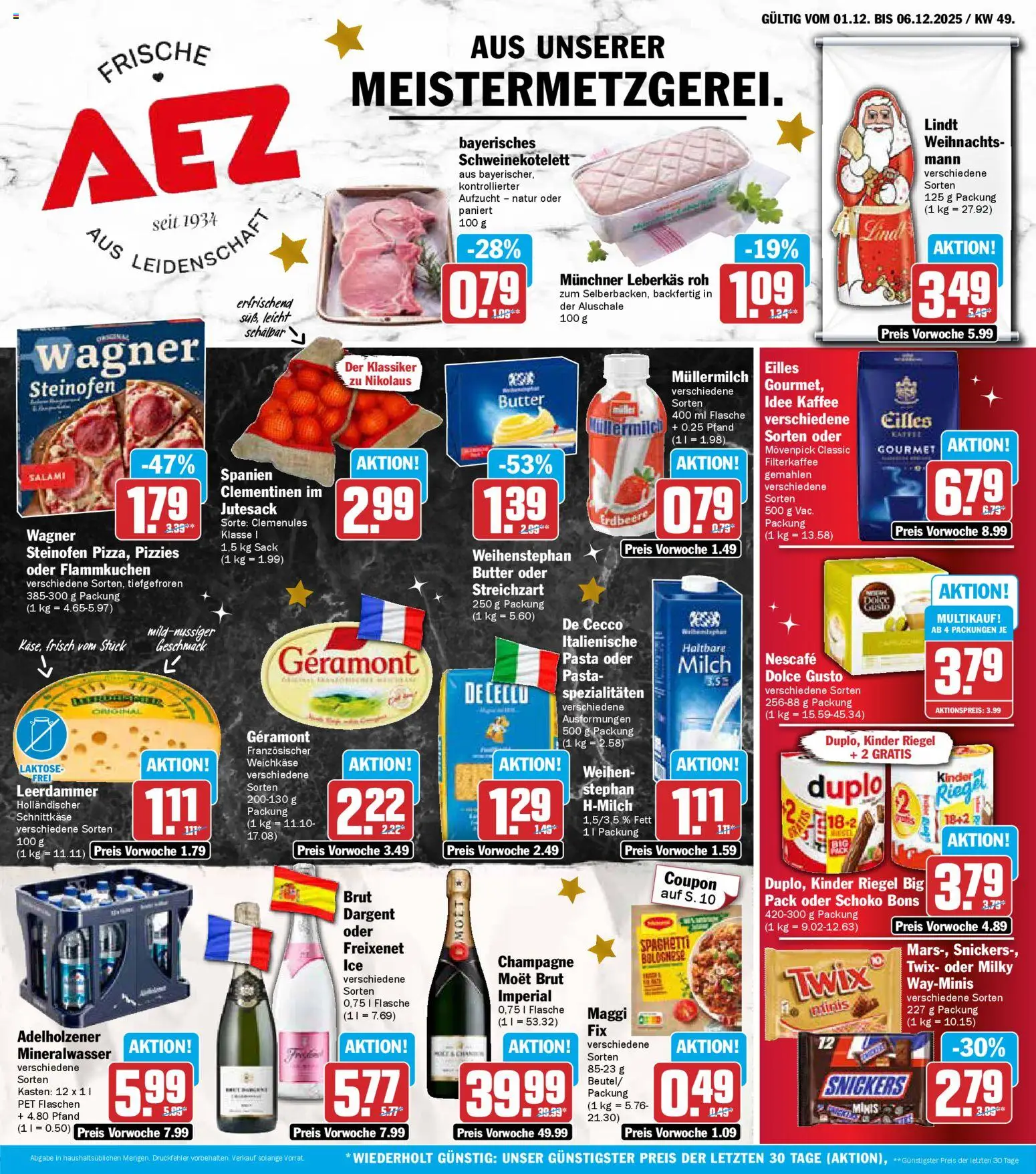 Vorschau von dem Prospekt des Geschäftes AEZ, gültig ab dem 01.12.2025