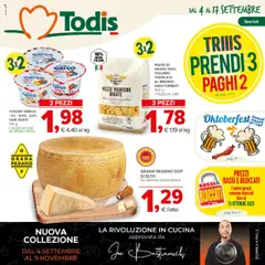 Anteprima dell'opuscolo Volantino Sicilia dal negozio Todis valido da 04/09/2025