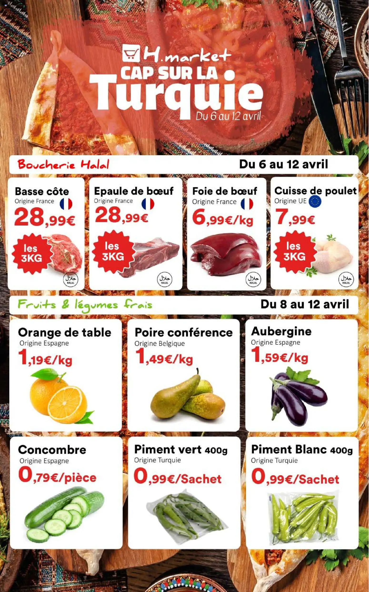 Prévisualisation de Hmarket catalogue du magasin Hmarket formulaire valide 06/04/2026