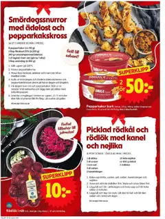 Förhandsgranska reklamblad Aktuella reklamblad ICA Supermarket från butik ICA Supermarket gäller från 08/12/2025 | Sida: 6
