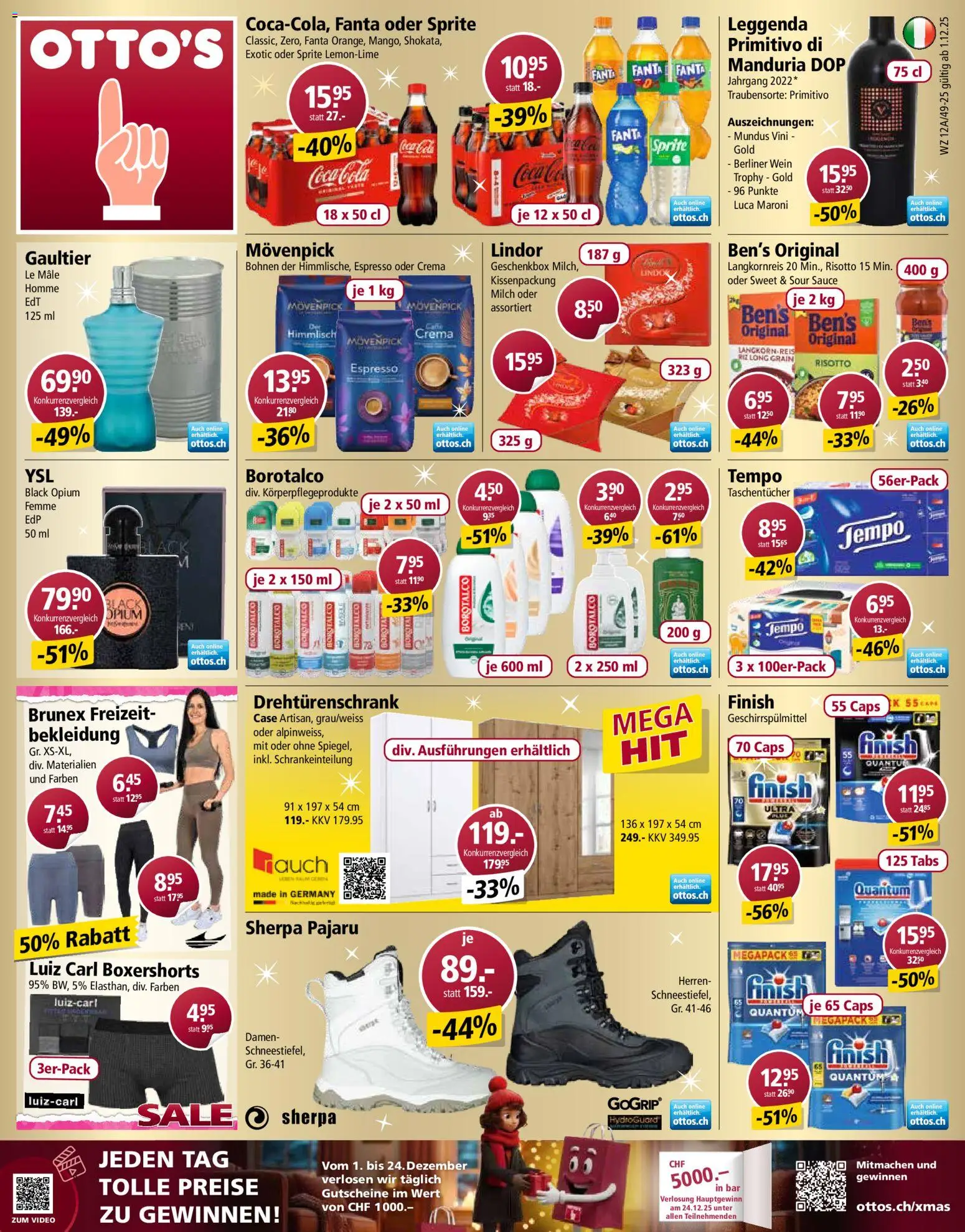 Vorschau des Merkblatts Aktionen vom Shop Otto's gültig von 01.12.2025 bis 07.12.2025