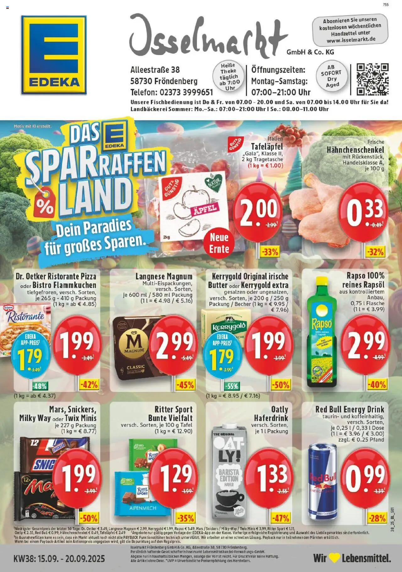 EDEKA Prospekt ab 14.09.2025 - Prospekt Fröndenberg Online
