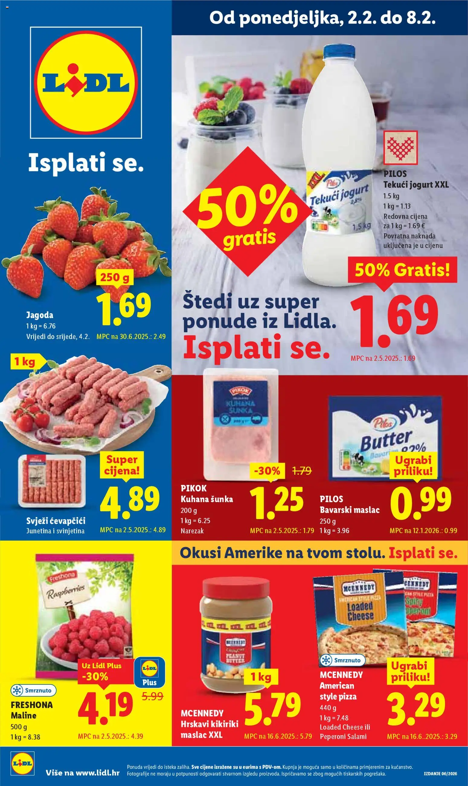 Pregled letka Katalog trgovine Lidl vrijedi od 02.02.2026