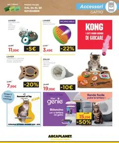 Anteprima dell'opuscolo Black Friday dal negozio Arcaplanet valido da 24/11/2025 | Pagina: 35