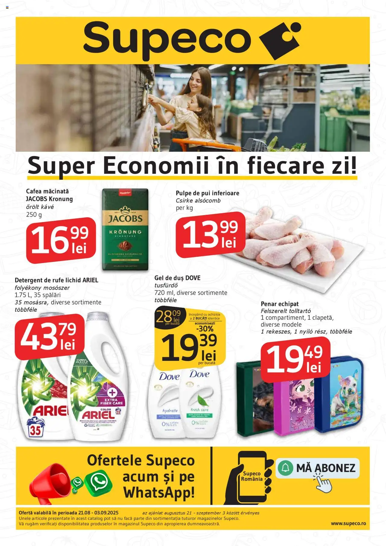 Supeco Catalog Bilingv de la 21.08.2025 - Pagină 1