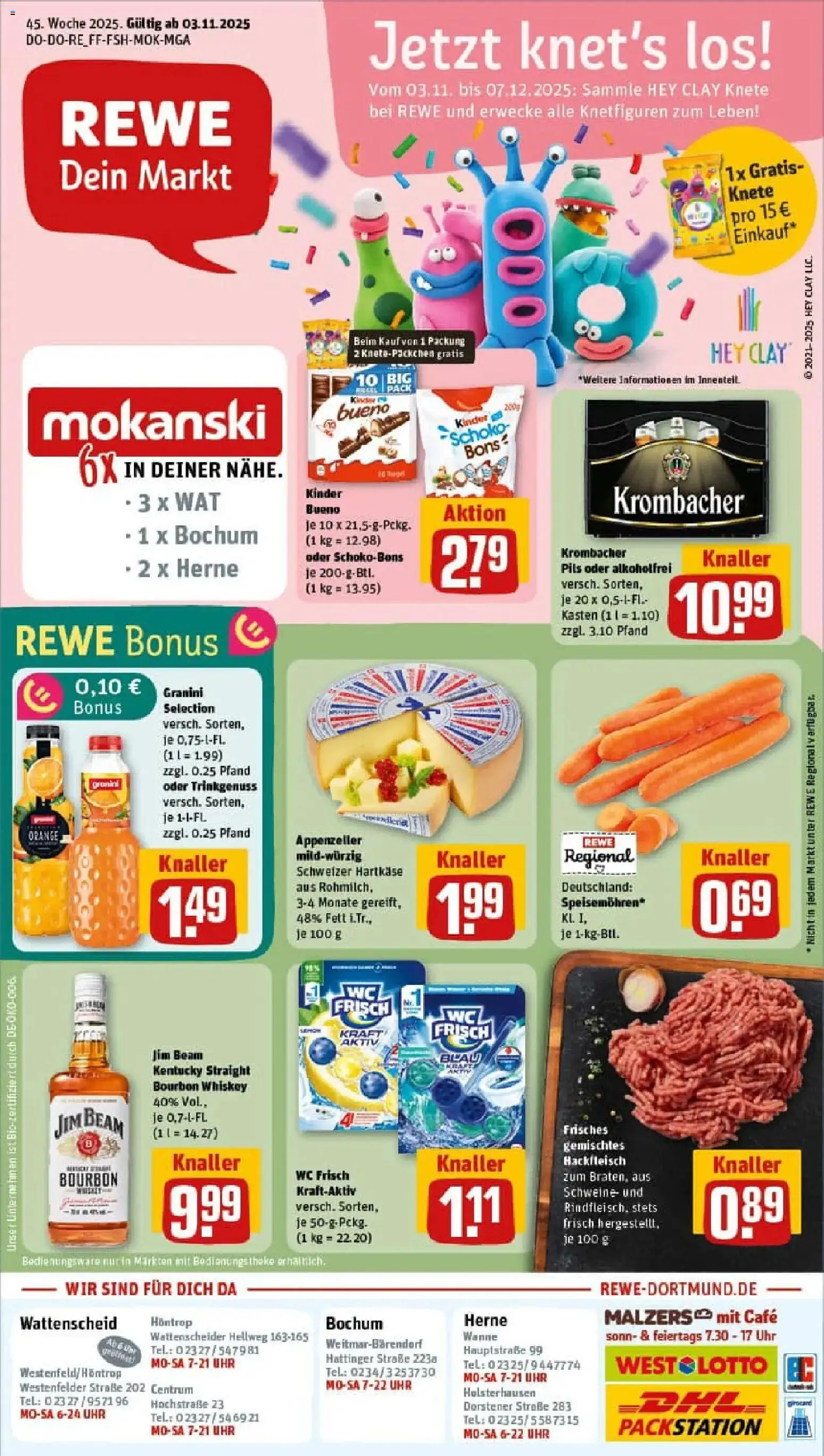 Vorschau von dem Prospekt des Geschäftes Rewe, gültig ab dem 02.11.2025