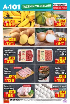 A101 Tazenin Yıldızları 13.11.2025 - Broşürünün önizlemesi