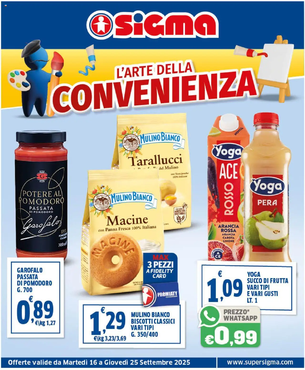 Volantino SIGMA valido da 16/09/2025 numero di pagina 1
