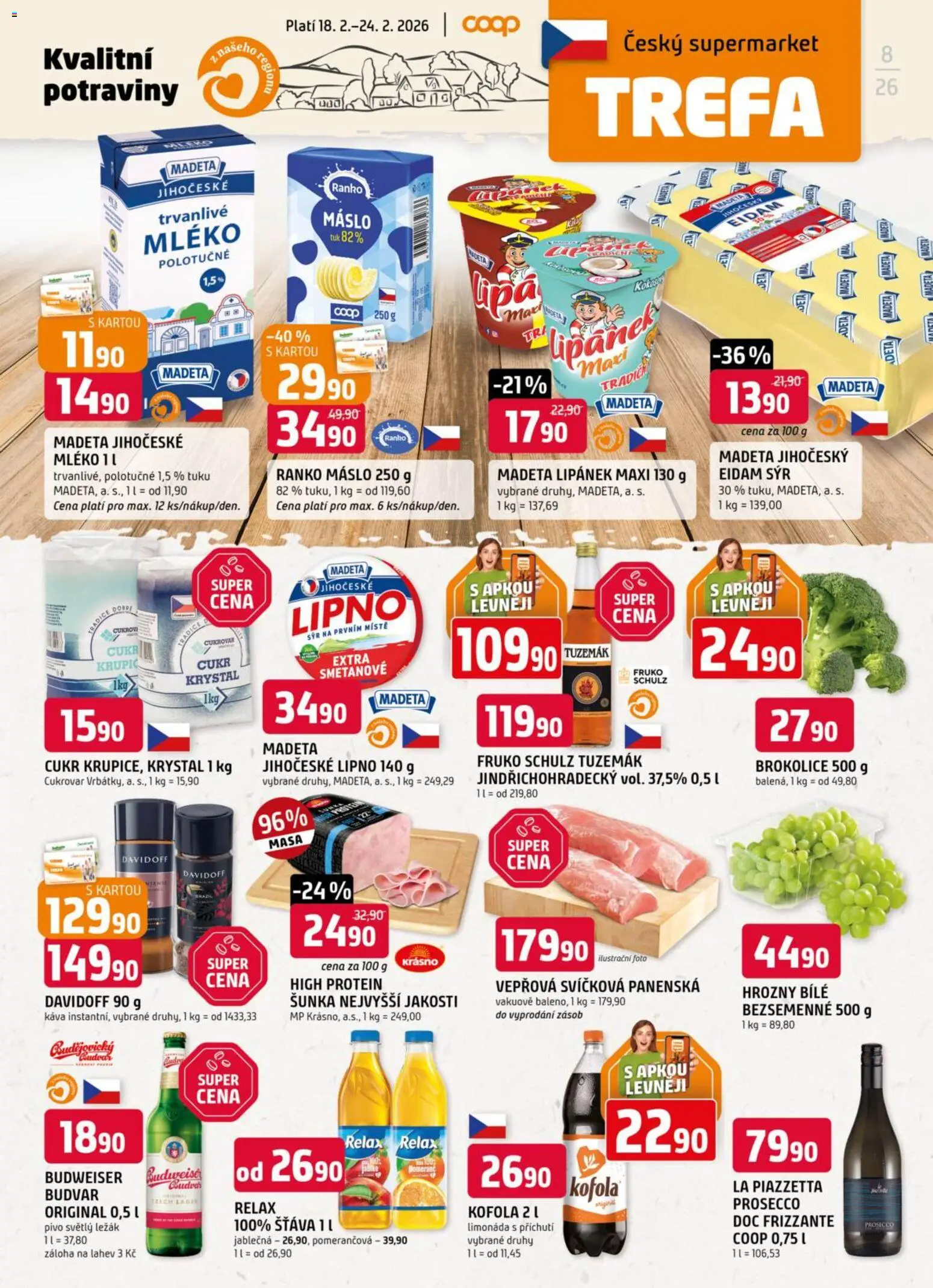 Náhled nabídky: Trefa Leták platný od 18.02.2026