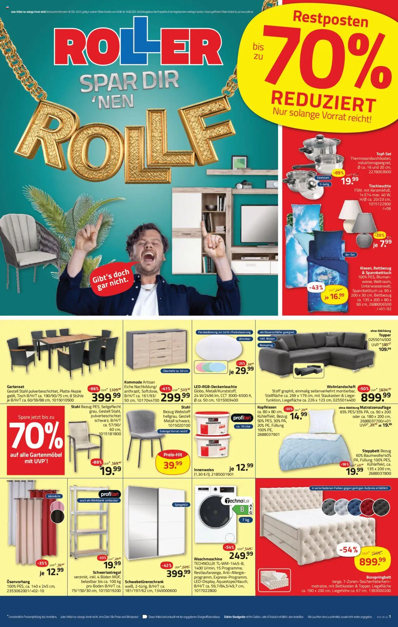 Roller Prospekt (vom 04.08.2025 - 16.08.2025)