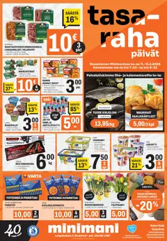 Kaupan Minimani Minimani tarjoukset - Rovaniemi esikatselu, voimassa 11/03/2026