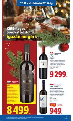 Lidl - Akciós újság Lidl megtekintése, amely érvényes 2025.12.11.-től | Oldal: 21