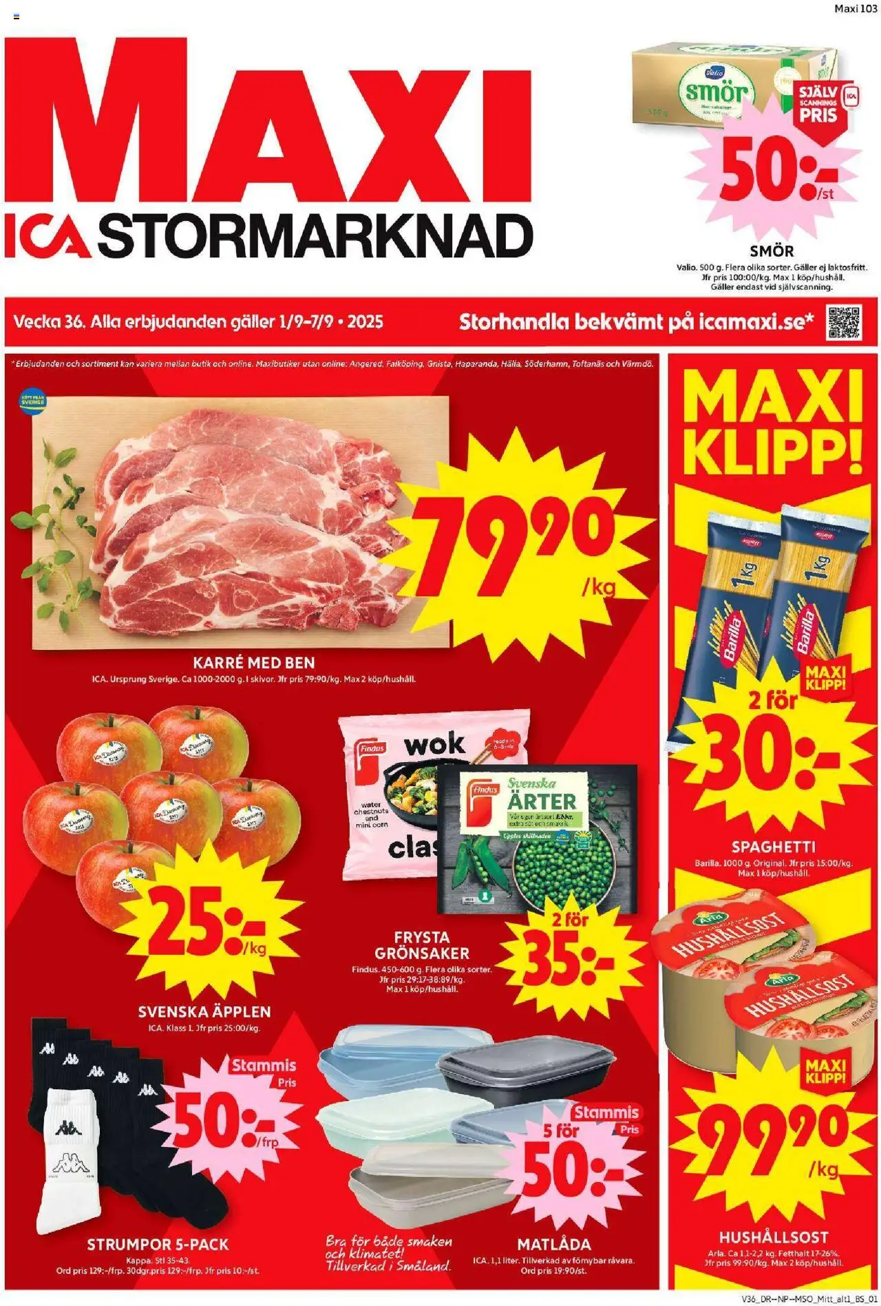 Enköping är giltig 01/09 2025 > Veckans Erbjudanden gäller från 01/09/2025 till 07/09/2025 sidnummer 1