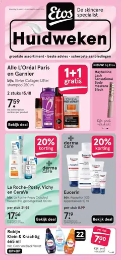 Voorbeeld van Etos folder van winkel Etos geldig vanaf 16-03-2026