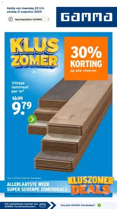 Voorbeeld van Folder van winkel GAMMA geldig vanaf 25-08-2025