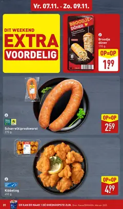 Voorbeeld van Folder week 45 van winkel Aldi geldig vanaf 03-11-2025 | Pagina: 31